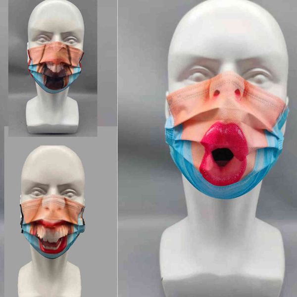 april fools' day fashion 3 layer spoof colorful print disposable mask for men women 95% filtration efficiency dustproof prevention of
april fools' day fashion 3 layer spoof colorful print disposable mask for men women 95% filtration efficiency dustproof prevention of
