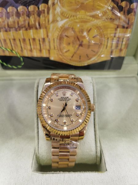 with original box luxury wristwatches sapphire glass 41mm date diamond 326938 asia 2813 movement automatic mechanical mens watches 2021, Slivery;brown
with original box luxury wristwatches sapphire glass 41mm date diamond 326938 asia 2813 movement automatic mechanical mens watches 2021, Slivery;brown