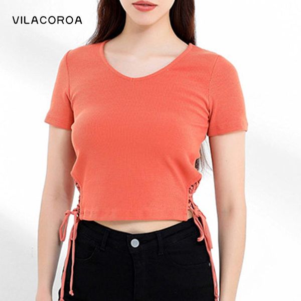 women's t-shirt summer women clothing casual screw thread t-shirts female o-neck short sleeves shirt cotton harajuku woman tees, White
women's t-shirt summer women clothing casual screw thread t-shirts female o-neck short sleeves shirt cotton harajuku woman tees, White