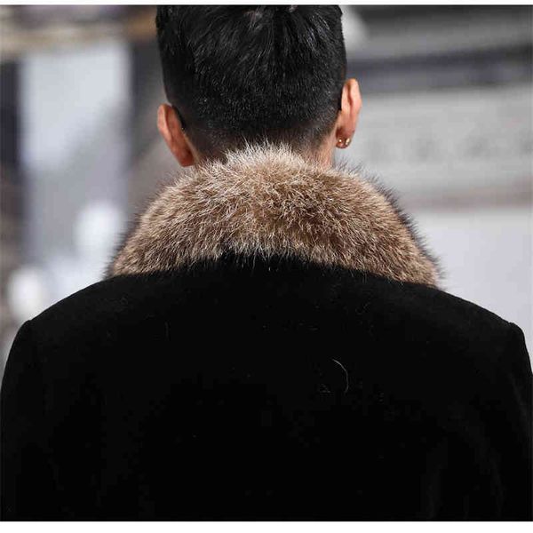 Men's Wool & Blends RUELK Autumn And Winter Woolen Coat Single-breasted Thickened Medium-Length Trench Men 2X98, Black
Men's Wool & Blends RUELK Autumn And Winter Woolen Coat Single-breasted Thickened Medium-Length Trench Men 2X98, Black