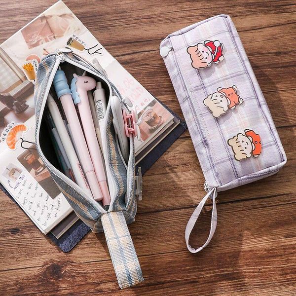 pencil bags case twill canvas large creative zipper pen box kawaii bag for student girl cute school stationery supplies
pencil bags case twill canvas large creative zipper pen box kawaii bag for student girl cute school stationery supplies