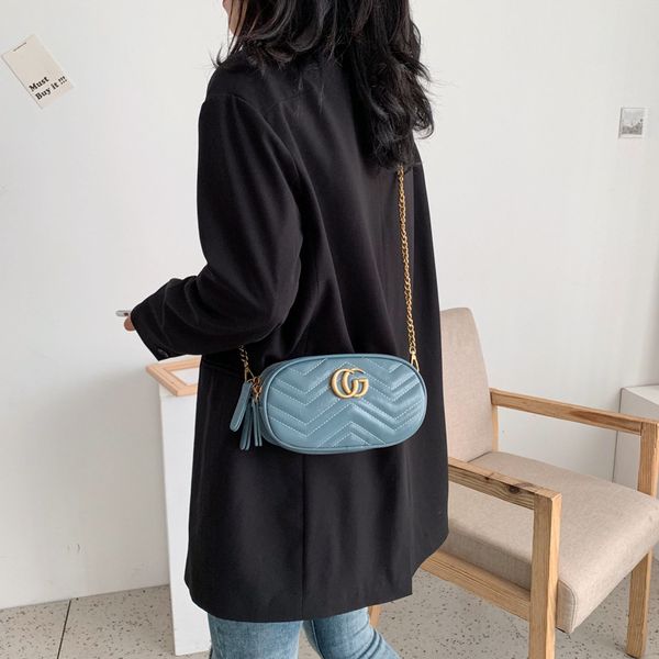 design bags new texture women's spring and summer trend korean fashion single shoulder messenger ni's small square chain bag
design bags new texture women's spring and summer trend korean fashion single shoulder messenger ni's small square chain bag