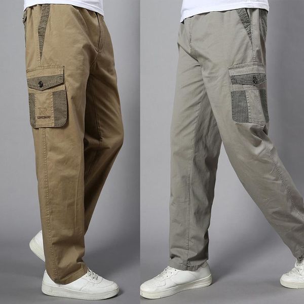 plus size big men cargo pants casual elastic waist multi pocket overall cotton male long baggy large trouser 5xl men's, Black
plus size big men cargo pants casual elastic waist multi pocket overall cotton male long baggy large trouser 5xl men's, Black