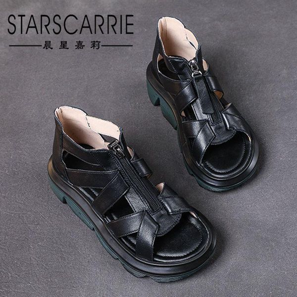 sandals 2021 roman women's retro hollow out cowhide high thick bottom muffin shoes leather soft handmade, Black
sandals 2021 roman women's retro hollow out cowhide high thick bottom muffin shoes leather soft handmade, Black