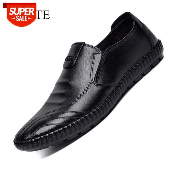 new men leather shoes comfortable slip on lazy solid casual loafers big size single for father zapatos hombre #jq1s
new men leather shoes comfortable slip on lazy solid casual loafers big size single for father zapatos hombre #jq1s
