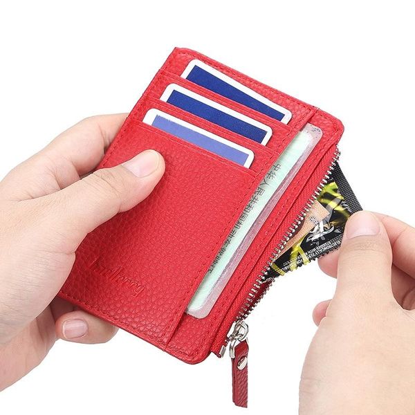 card holders 2021 pu holder case men women credit passport id bag zipper girls coin wallet purse male tarjetero carteira, Brown;gray
card holders 2021 pu holder case men women credit passport id bag zipper girls coin wallet purse male tarjetero carteira, Brown;gray