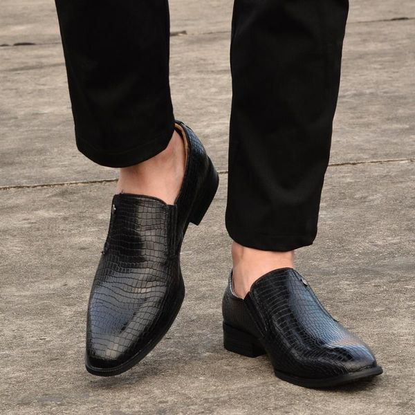 dress shoes 40~46 men leather comfortable stylish wedding business gentleman's mens, Black
dress shoes 40~46 men leather comfortable stylish wedding business gentleman's mens, Black