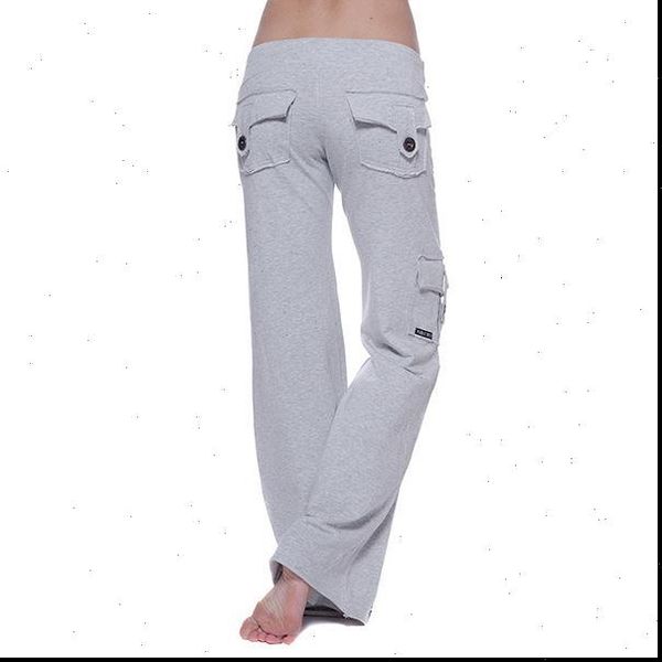 elastic force waist button womens legging pocket yoga pants casual loose fitness drawstring wide leg trousers, Black
elastic force waist button womens legging pocket yoga pants casual loose fitness drawstring wide leg trousers, Black