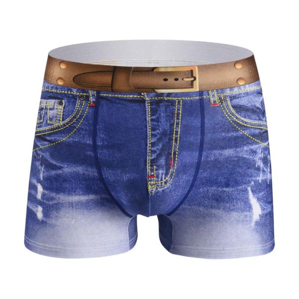 underpants men 3d imitation belt denim underwear cotton printed boxer brief fashion bottom shorts pant comfy nightwear pantie lingerie, Black;white
underpants men 3d imitation belt denim underwear cotton printed boxer brief fashion bottom shorts pant comfy nightwear pantie lingerie, Black;white