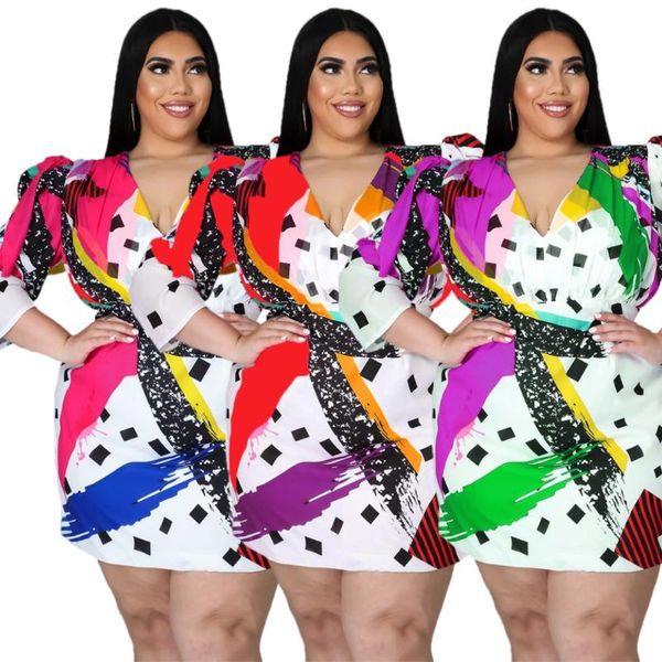 casual dresses plus size xl-5xl women print v-neck high waist bodycon midi dress summer streetwear vintage, Black;gray
casual dresses plus size xl-5xl women print v-neck high waist bodycon midi dress summer streetwear vintage, Black;gray
