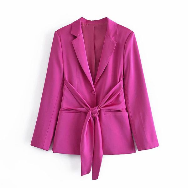 women's suits & blazers yenkye fashion 2021 women purple red bow satin blazer mujer notched collar long sleeve autumn suit outerwear ch, White;black
women's suits & blazers yenkye fashion 2021 women purple red bow satin blazer mujer notched collar long sleeve autumn suit outerwear ch, White;black