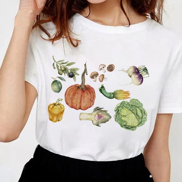 summer harajuku short sleeve vegetables women print clothes graphic white casual fashion femme
summer harajuku short sleeve vegetables women print clothes graphic white casual fashion femme