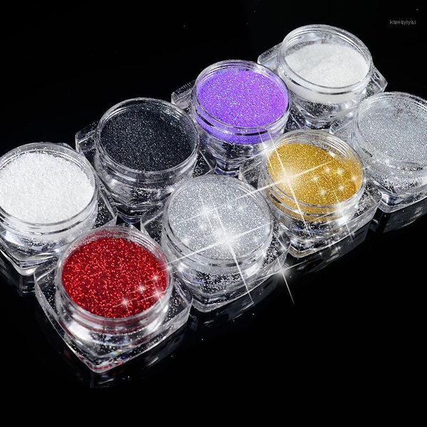 selling 2g/box 8 colors holographic nail glitter powder shining sugar dust art decorations set1, Silver;gold
selling 2g/box 8 colors holographic nail glitter powder shining sugar dust art decorations set1, Silver;gold