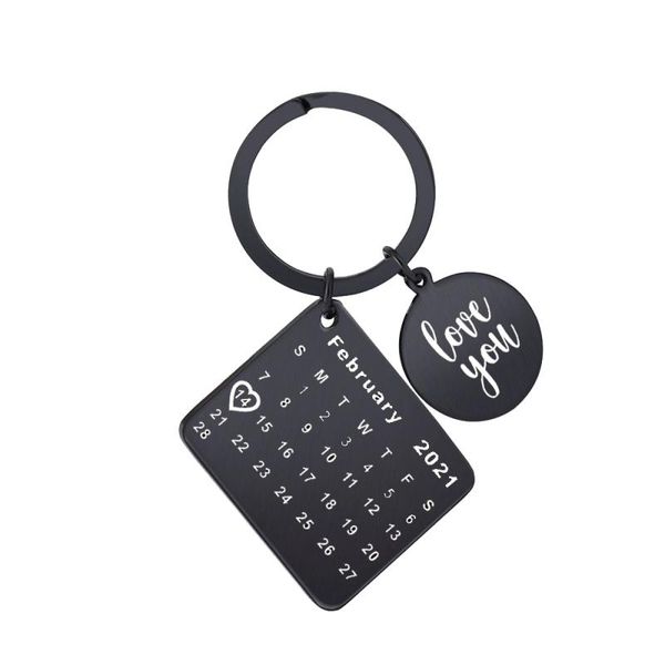keychains 2021 valentine's day gifts calendar keychain specialized gift anniversary key chain for girlfriend boyfriends, Silver
keychains 2021 valentine's day gifts calendar keychain specialized gift anniversary key chain for girlfriend boyfriends, Silver