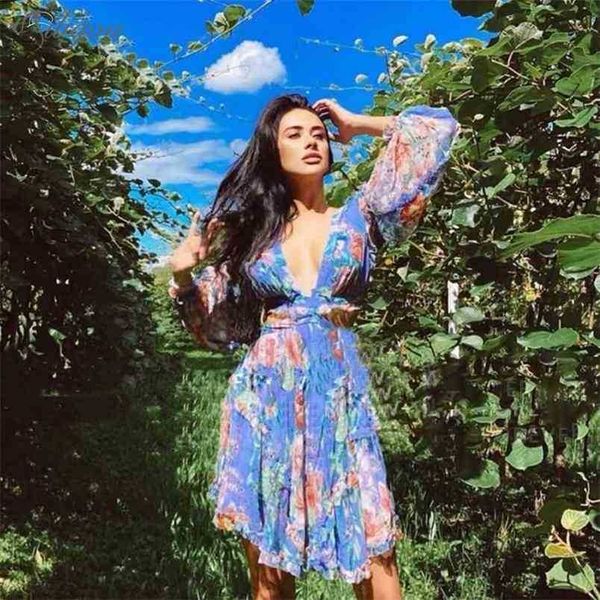 chic sweet floral print dress ruffles deisgn backless lantern sleeves party casual mini 210525, Black;gray
chic sweet floral print dress ruffles deisgn backless lantern sleeves party casual mini 210525, Black;gray