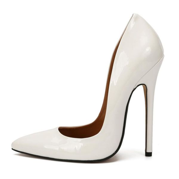 dress shoes fashion high heels women large size 44 45 46 pumps white stiletto heel patent leather office wedding hey si mey, Black
dress shoes fashion high heels women large size 44 45 46 pumps white stiletto heel patent leather office wedding hey si mey, Black
