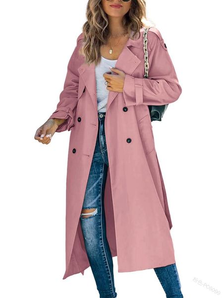 women's trench coats long coat women lapel single breasted and jackets spring/autumn fashion streetwear lugentolo, Tan;black
women's trench coats long coat women lapel single breasted and jackets spring/autumn fashion streetwear lugentolo, Tan;black