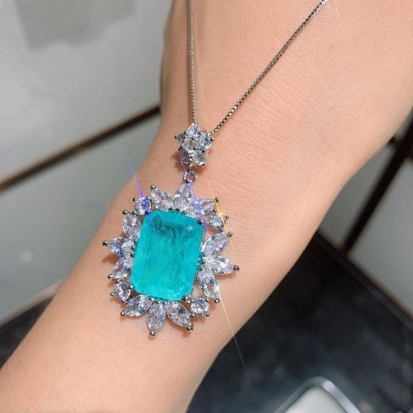 funmode luxury pendant geometric blue cubic zircon necklace for women jewelry gifts pendientes wholesale fn74 necklaces, Silver
funmode luxury pendant geometric blue cubic zircon necklace for women jewelry gifts pendientes wholesale fn74 necklaces, Silver