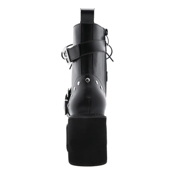 store rivet black ankle boots women platform soft leather autumn winter ladies with zipper ultra high heels shoes
store rivet black ankle boots women platform soft leather autumn winter ladies with zipper ultra high heels shoes