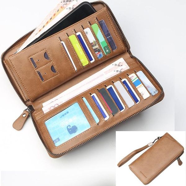 wallets 2021 larger capacity men wallet card holder cell phone pocket male synthetic leather clutch purse men's carteira, Red;black
wallets 2021 larger capacity men wallet card holder cell phone pocket male synthetic leather clutch purse men's carteira, Red;black