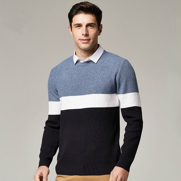men's sweaters men two-piece fake shirt turn down collar sweater mens slim pullover warm plus size 54 c1z3, White;black
men's sweaters men two-piece fake shirt turn down collar sweater mens slim pullover warm plus size 54 c1z3, White;black