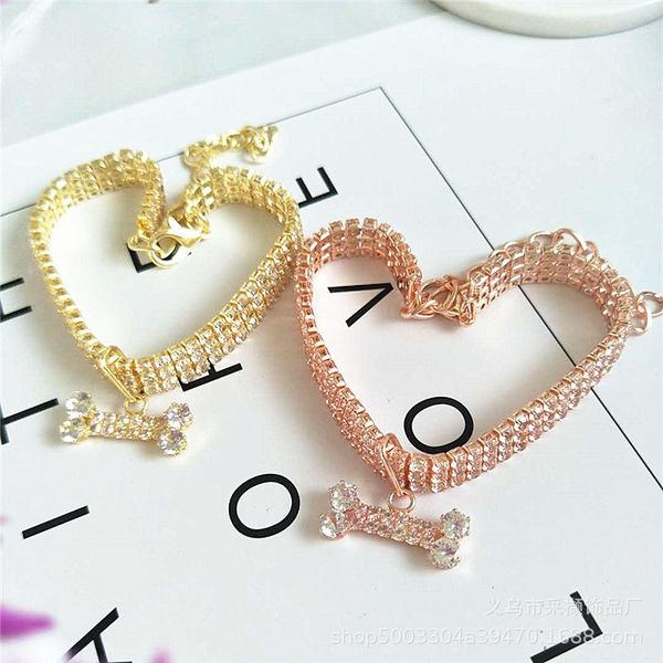 rhinestone dog collar puppy chihuahua pet collars crystal leash for small medium dogs bone accessories & leashes
rhinestone dog collar puppy chihuahua pet collars crystal leash for small medium dogs bone accessories & leashes