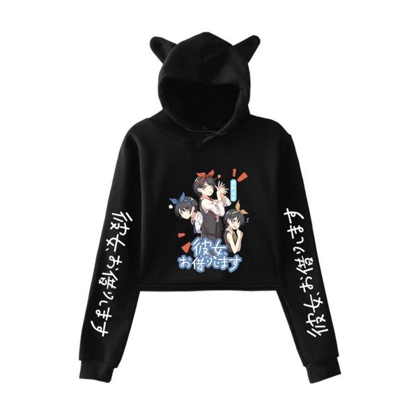 men's hoodies & sweatshirts rental girlfriend printi cat cropped girl long sleeve hooded pullover crop loose ins tide kpop, Black
men's hoodies & sweatshirts rental girlfriend printi cat cropped girl long sleeve hooded pullover crop loose ins tide kpop, Black