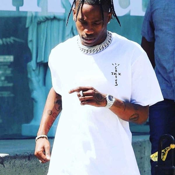 travis scott cacttus jack simple solid small print loose short sleeve t-shirtw1c1, White;black
travis scott cacttus jack simple solid small print loose short sleeve t-shirtw1c1, White;black