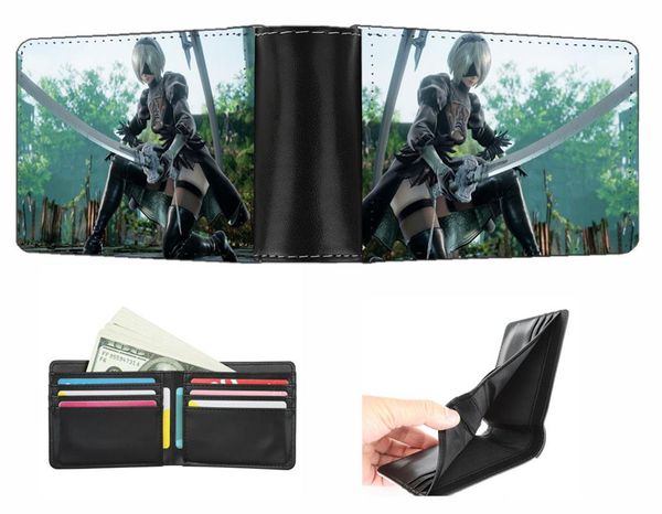 wallets game nierautomata wallet men women short teenagers card holder pu zero student coin purse, Red;black
wallets game nierautomata wallet men women short teenagers card holder pu zero student coin purse, Red;black