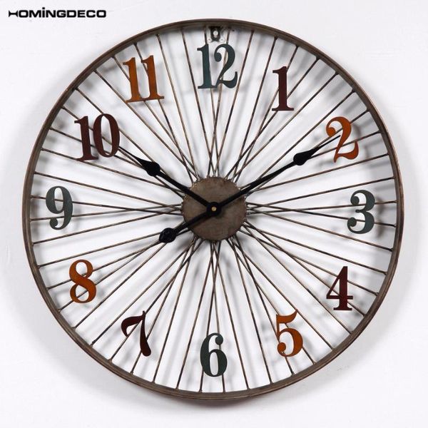 wall clocks homingdeco 24inch creative art clock vintage retro style iron livingroom club cafe bar hanging home decor
wall clocks homingdeco 24inch creative art clock vintage retro style iron livingroom club cafe bar hanging home decor