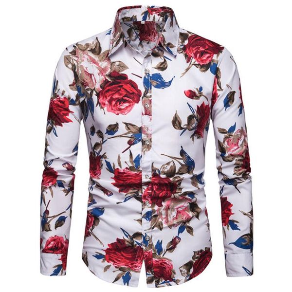 men's casual shirts floral shirt for men summer european fashion plus size 5xl printed man beach long sleeve oversized dress clothes, White;black
men's casual shirts floral shirt for men summer european fashion plus size 5xl printed man beach long sleeve oversized dress clothes, White;black