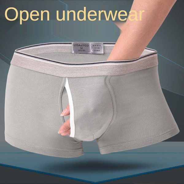 underpants men's boxer underwear opening u convex quadrangular youth pure cotton large shorts head student sports, Black;white
underpants men's boxer underwear opening u convex quadrangular youth pure cotton large shorts head student sports, Black;white