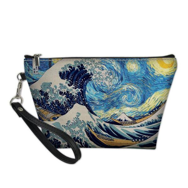 cosmetic bags & cases 3d starry night wave print leather for women makeup ladies travel organizer make up pouch females bolsa
cosmetic bags & cases 3d starry night wave print leather for women makeup ladies travel organizer make up pouch females bolsa