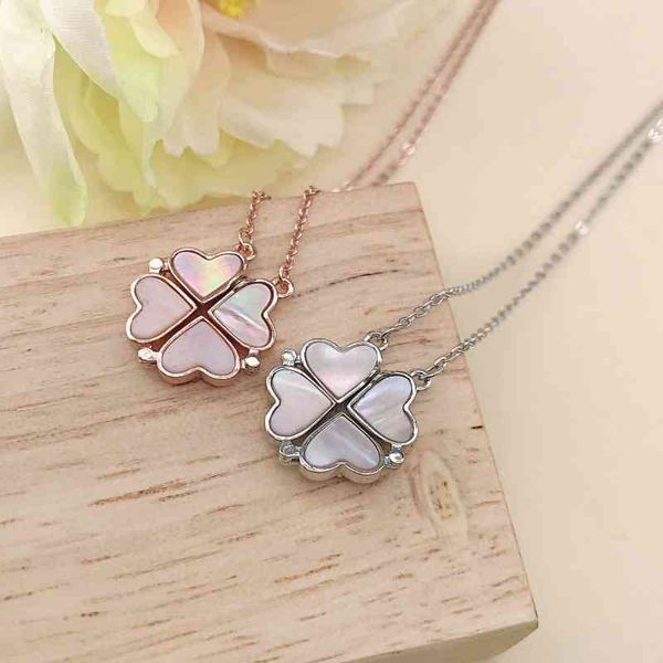925 sterling silver female classic jewelry can be split into 4 heart pendant necklace women 2 wearing options
925 sterling silver female classic jewelry can be split into 4 heart pendant necklace women 2 wearing options