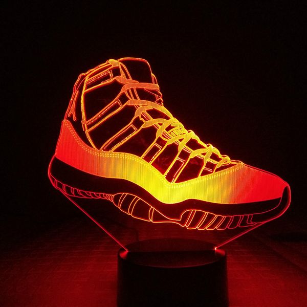 bluetooth 3d illusion led lights acrylic night light sneakers table lamp with remote atmosphere cute room decor fans gift
bluetooth 3d illusion led lights acrylic night light sneakers table lamp with remote atmosphere cute room decor fans gift