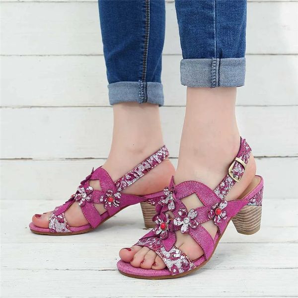 plus size summer comfortable high heels sandals sequin floral hook and loop elegant women ethnic shoes wfq7, Black
plus size summer comfortable high heels sandals sequin floral hook and loop elegant women ethnic shoes wfq7, Black