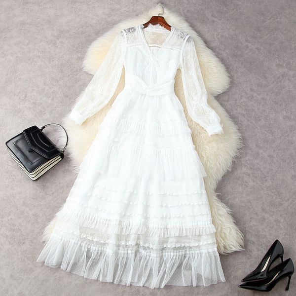 casual dresses summer long sleeve v neck white / black pure color beaded lace panelled tulle tiered mid-calf dress elegant 21a152077 xbwf, Black;gray
casual dresses summer long sleeve v neck white / black pure color beaded lace panelled tulle tiered mid-calf dress elegant 21a152077 xbwf, Black;gray