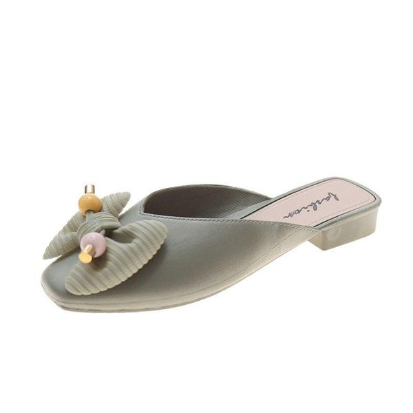 sandals 2021 fashion flat slippers women spring, summer and leisure baotou wear half slippers., Black
sandals 2021 fashion flat slippers women spring, summer and leisure baotou wear half slippers., Black