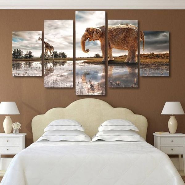 5pcs/set unframed wall art painting animal elephants living room hd printed posters
5pcs/set unframed wall art painting animal elephants living room hd printed posters
