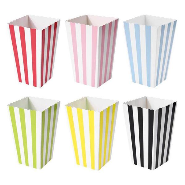 gift wrap 12pcs colorful dot wave striped paper popcorn boxes corn favor bags for candy/snack/chips wedding xmas birthday movie party
gift wrap 12pcs colorful dot wave striped paper popcorn boxes corn favor bags for candy/snack/chips wedding xmas birthday movie party