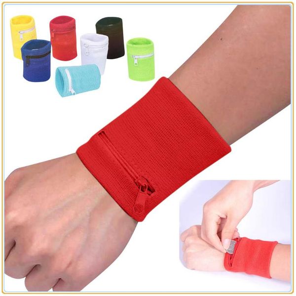 outdoor running cycling wrist band wallet safe storage zipper ankle wrap sport strap bracers wrister support, Black;red
outdoor running cycling wrist band wallet safe storage zipper ankle wrap sport strap bracers wrister support, Black;red