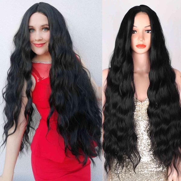 kookastyle synthetic wigs long water wave for black woman hair cosplay heat resistant natural, Black;brown
kookastyle synthetic wigs long water wave for black woman hair cosplay heat resistant natural, Black;brown