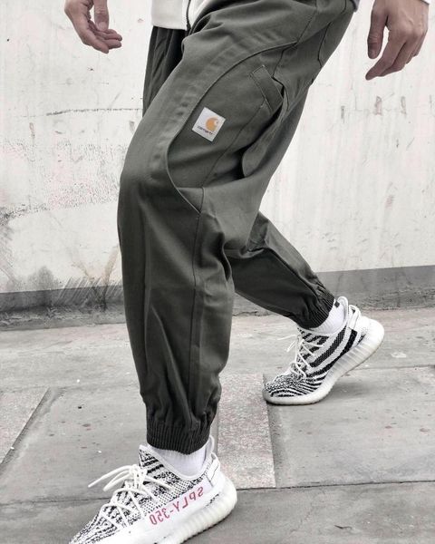 men's pants 2021 cargo pants, cotton loose trousers, personalized pocket fashion trend couple, Black 
men's pants 2021 cargo pants, cotton loose trousers, personalized pocket fashion trend couple, Black