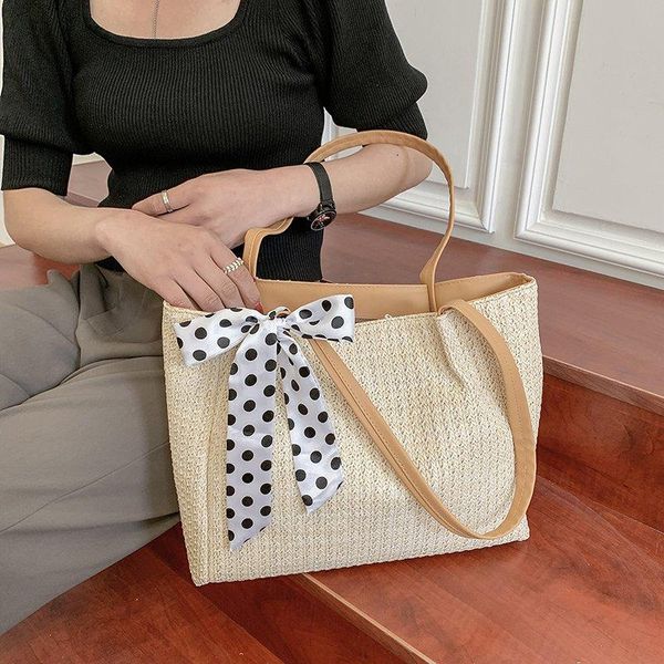 straw handbag large capacity shoulder bag female simple tote 2021 summer designer design shopping beach evening bags 
straw handbag large capacity shoulder bag female simple tote 2021 summer designer design shopping beach evening bags
