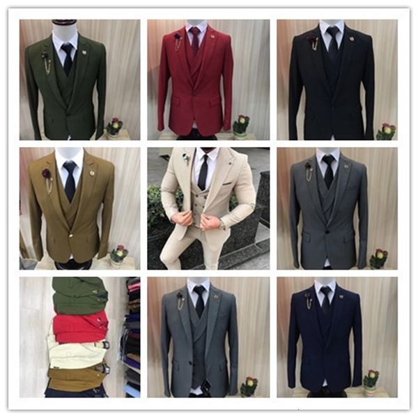 men's suits & blazers navy blue red black men 3 piece slim fit tuxedo groom groomsman man set business suit, White;black
men's suits & blazers navy blue red black men 3 piece slim fit tuxedo groom groomsman man set business suit, White;black