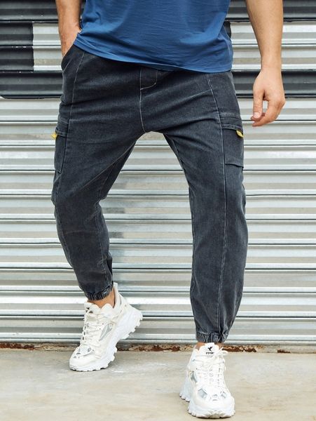 men flap pocket drawstring waist jeans x9qk#, Blue
men flap pocket drawstring waist jeans x9qk#, Blue