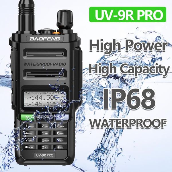 walkie talkie baofeng uv-9r pro ip68 waterproof 50km long distance dual band 136-174/400-520mhz uv-82 uv-5r uv-xr uv9r ham radio
walkie talkie baofeng uv-9r pro ip68 waterproof 50km long distance dual band 136-174/400-520mhz uv-82 uv-5r uv-xr uv9r ham radio