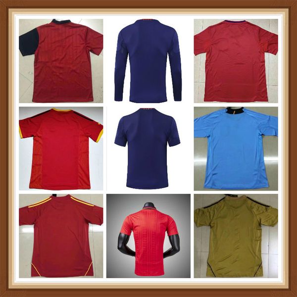 final 1994 1996 2008 2010 2012 spain retro soccer jersey fabregas xavi luis ensrique alonso iniesta pique torres camiseta de futbol classic, Black;yellow
final 1994 1996 2008 2010 2012 spain retro soccer jersey fabregas xavi luis ensrique alonso iniesta pique torres camiseta de futbol classic, Black;yellow
