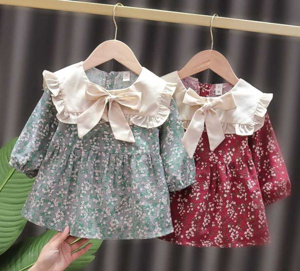 girl's dresses 2022 baby girl flower dress european and american style children's princess 1st birthday autumn long sleeve, Red;yellow
girl's dresses 2022 baby girl flower dress european and american style children's princess 1st birthday autumn long sleeve, Red;yellow