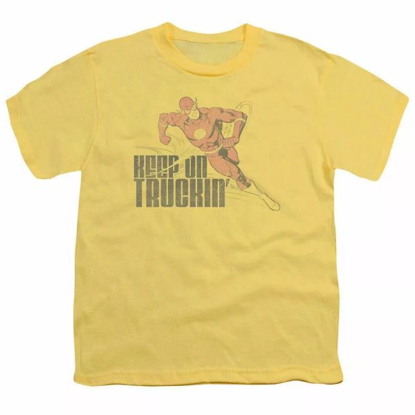 the flash keep on truckin kids youth t shirt licensed tv dc comics tee banana, White;black
the flash keep on truckin kids youth t shirt licensed tv dc comics tee banana, White;black